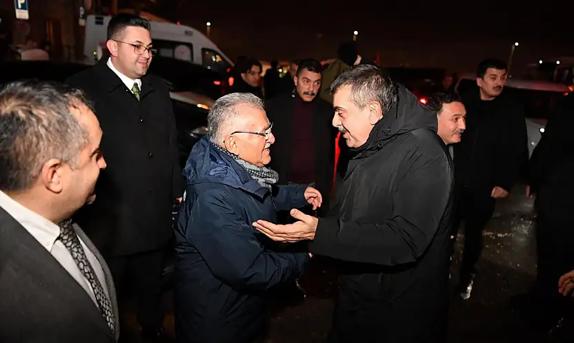 Milli Eğitim Bakanı Yusuf Tekin Erciyes'te