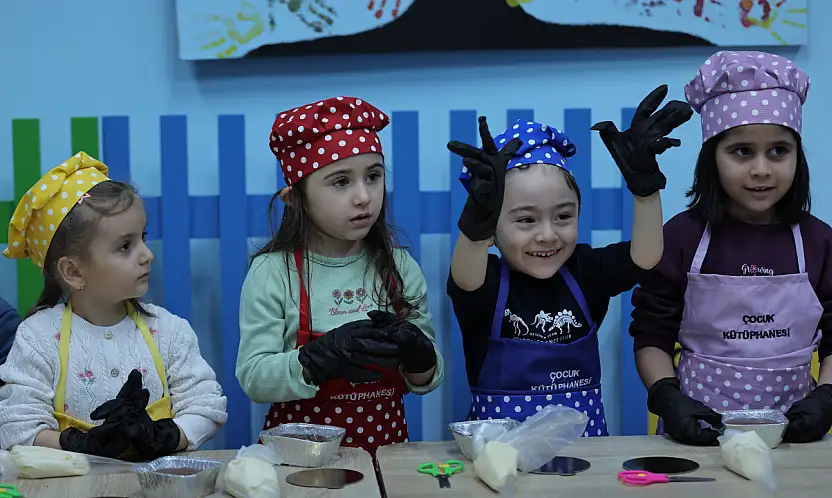 Minik şefler mutfağa girdi