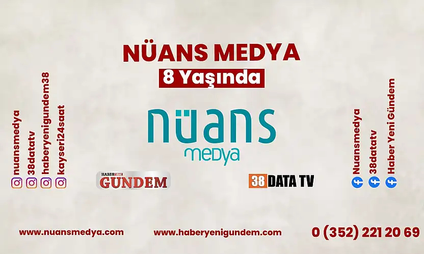 Nüans Medya 8 yaşında