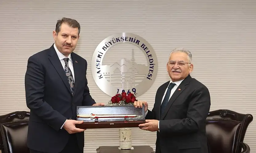 Salih Ayhan'dan Başkan Büyükkılıç'a ziyaret