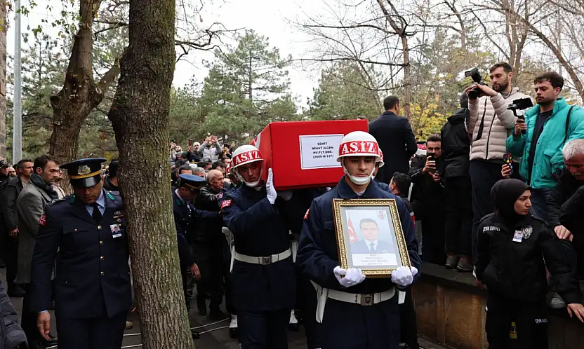 Şehit Binbaşı İlgen'e son veda