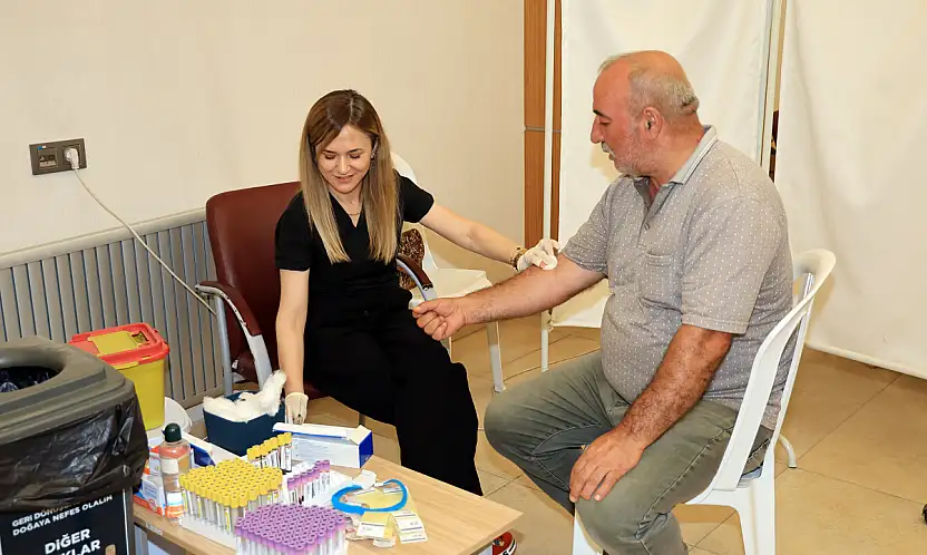 Talas Belediyesi Personeline Sağlık Taraması