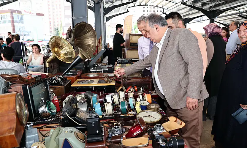 Talas'ta Antika pazarı 11 Ocak'ta yeniden kuruluyor