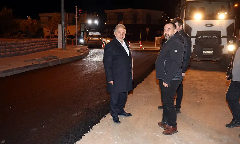 Talas'ta Mevlana'da gece mesaisi