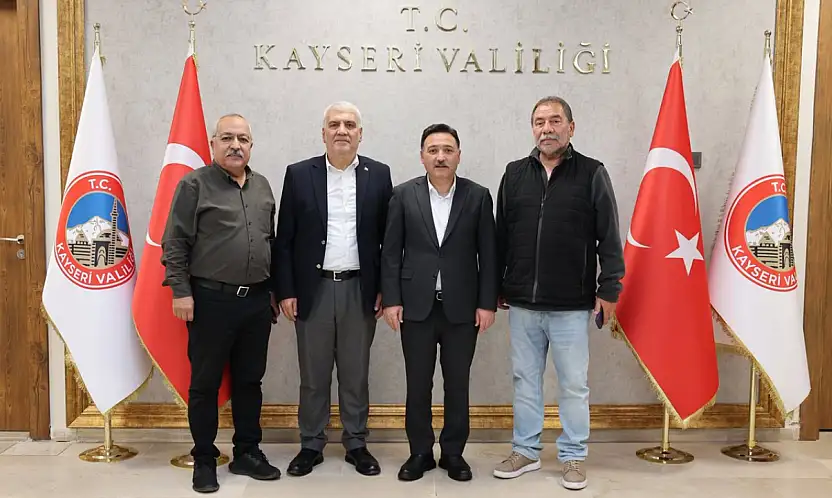 Vali Çiçek, polis özel harekat derneği'ni kabul etti