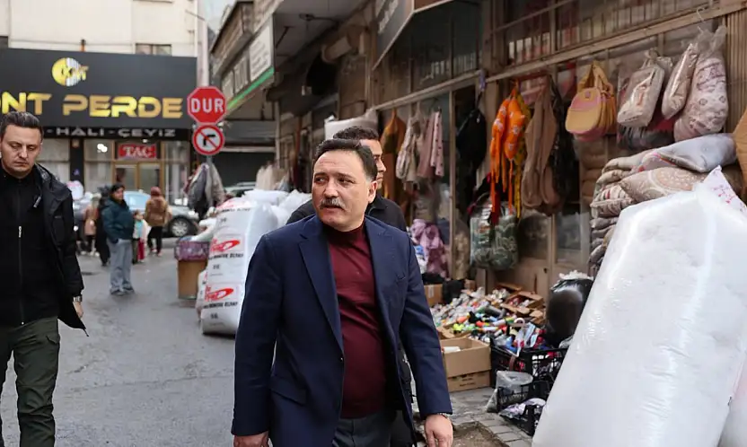 Vali Çiçek'ten Düvenönü esnafına ziyaret