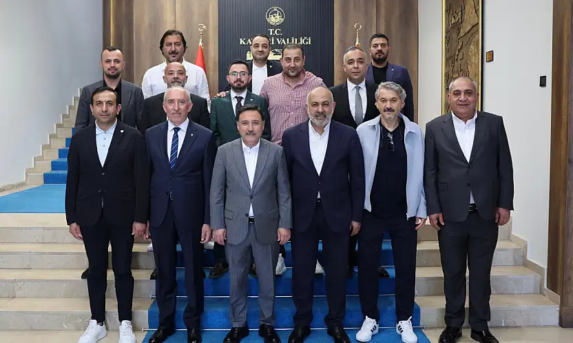 Vali Çiçek'ten Kayserispor Yönetimine Tebrik