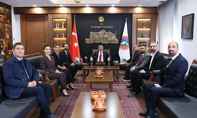 Vali Çiçek TÜRSAB heyetini ağırladı