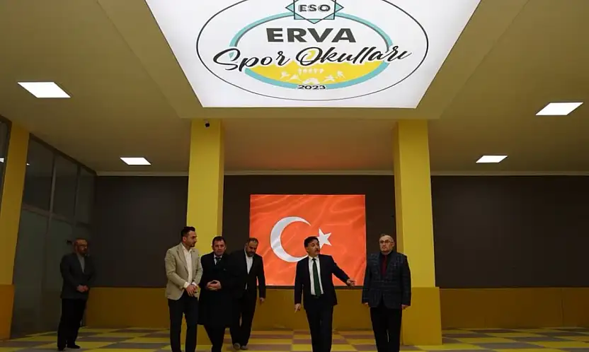 Vali Gökmen Çiçek'ten Erva spor okulu'na ziyaret